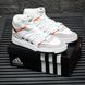 Adidas Drop Step High White Orange 8919-40 фото 2