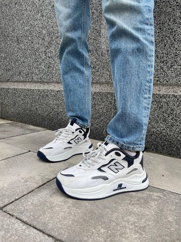 New Balance 990 White Blue Silver 8439-36 фото