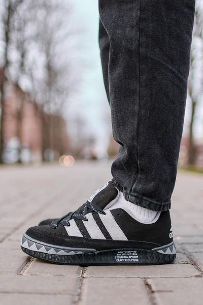 Adidas Adimatic Neighborhood Black White 10090-36 фото