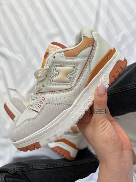 New Balance 550 White Orange 8000-36 фото