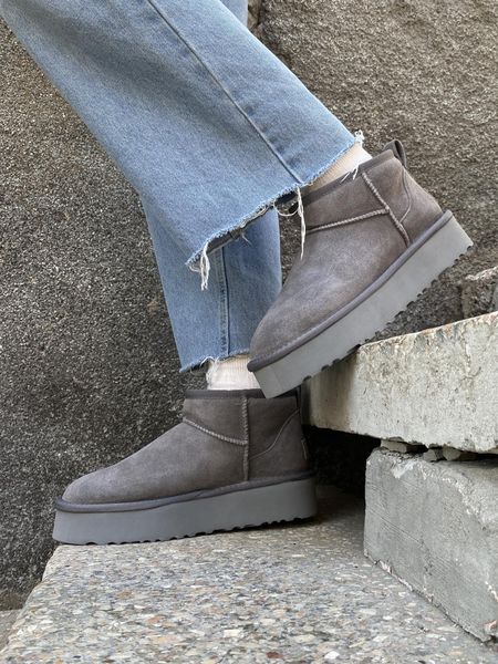 Ugg Classic Ultra Mini Platform Grey 9430-36 фото