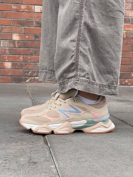 New Balance 9060 Beige Pink Blue 9492-36 фото