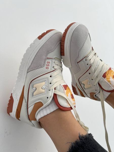 New Balance 550 White Orange 8000-36 фото