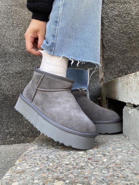 Ugg Classic Ultra Mini Platform Grey 9430-36 фото