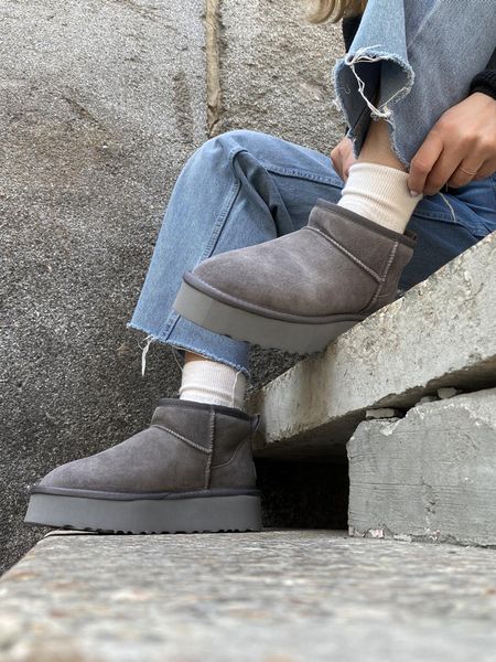 Ugg Classic Ultra Mini Platform Grey 9430-36 фото