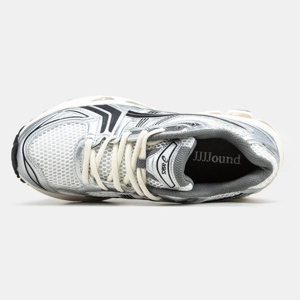 Asics Gel-Kayano 14 White Silver Black 9073-36 фото