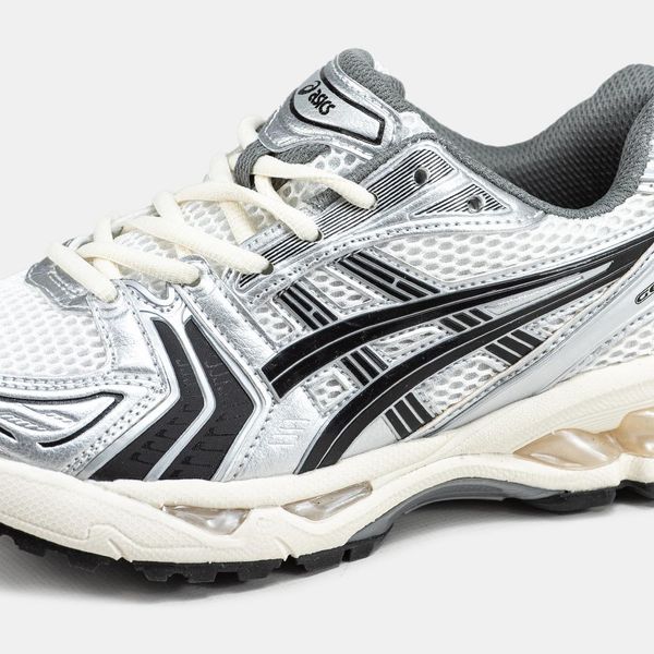 Asics Gel-Kayano 14 White Silver Black 9073-36 фото