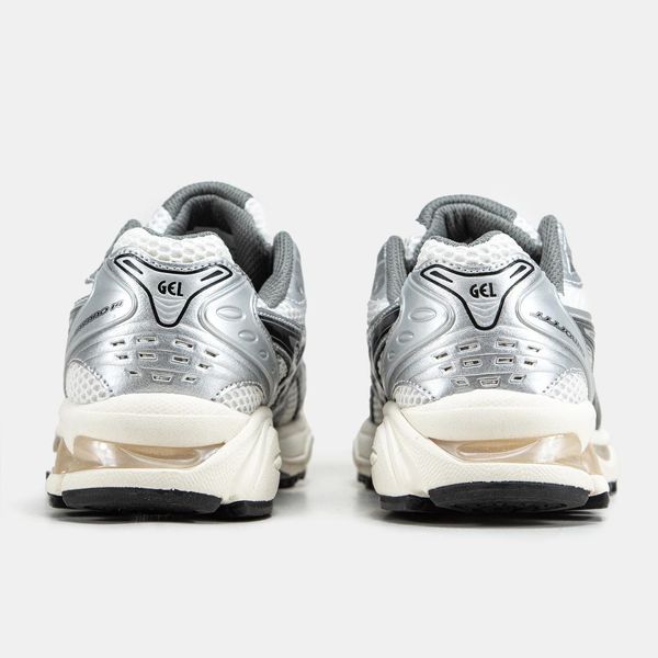 Asics Gel-Kayano 14 White Silver Black 9073-36 фото