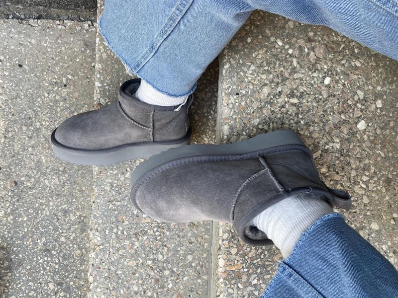 Ugg Classic Ultra Mini Platform Grey 9430-36 фото