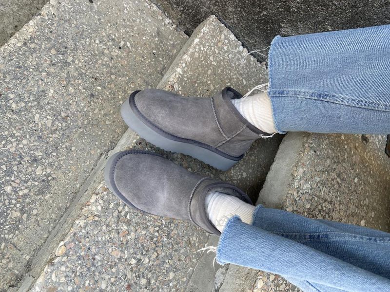 Ugg Classic Ultra Mini Platform Grey 9430-36 фото