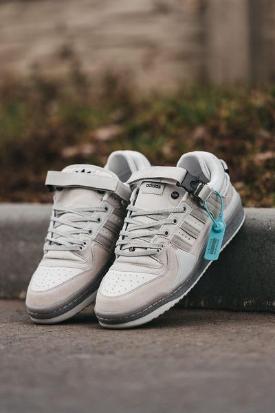 Bad Bunny x Adidas Forum Low Light Grey Cloud White 2764-36 фото