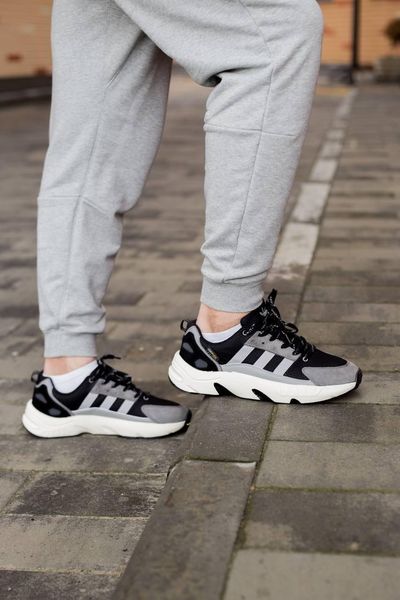 Adidas ZX 22 Boost Black White Grey 3145-44 фото