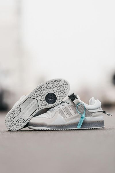 Bad Bunny x Adidas Forum Low Light Grey Cloud White 2764-36 фото