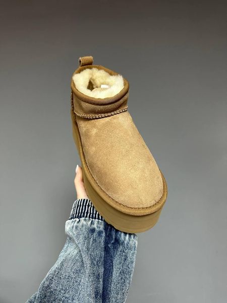 Ugg Classic Ultra Mini Chestnut Beige 9935-36 фото