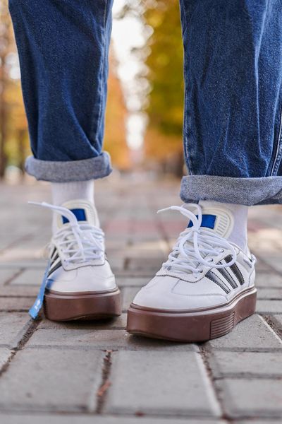 Adidas x Ivy Park Sleek 72 White Brown 2883-37 фото