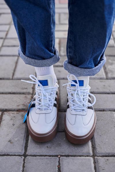 Adidas x Ivy Park Sleek 72 White Brown 2883-37 фото