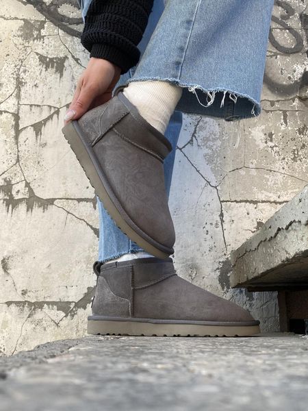 Ugg Classic Ultra Mini Grey 9427-36 фото