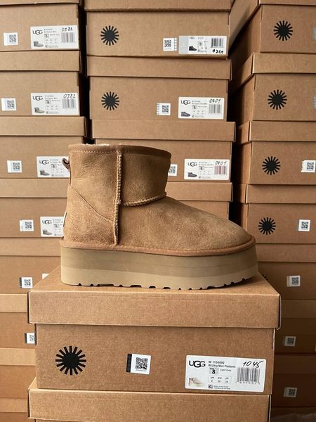 Ugg Mini Platform Chestnut 9907-36 фото