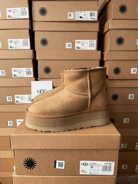 Ugg Mini Platform Chestnut 9907-36 фото