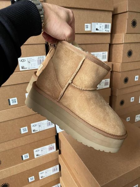 Ugg Mini Platform Chestnut 9907-36 фото