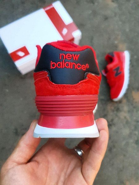 New Balance 574 Red White Black 5576-36 фото