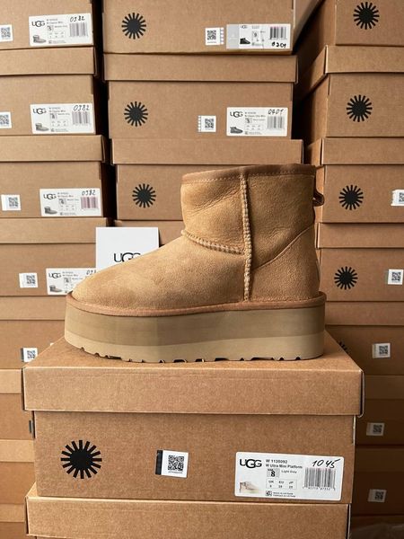 Ugg Mini Platform Chestnut 9907-36 фото