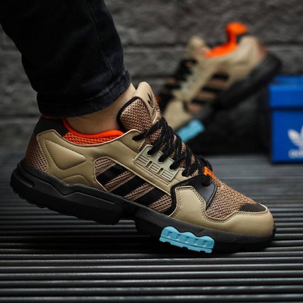 Adidas ZX Torsion Beige Black Orange 8950-36 фото