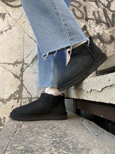 Ugg Classic Ultra Mini Black 9428-36 фото