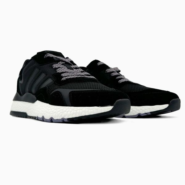 Adidas Nite Jogger White Black Violet 11145-41 фото