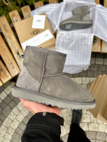 Ugg Classic Mini Grey Suede 9961-36 фото