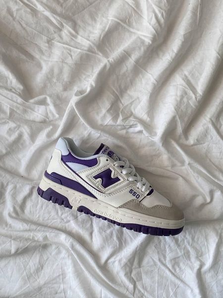 New Balance 550 White Purple 8110-36 фото