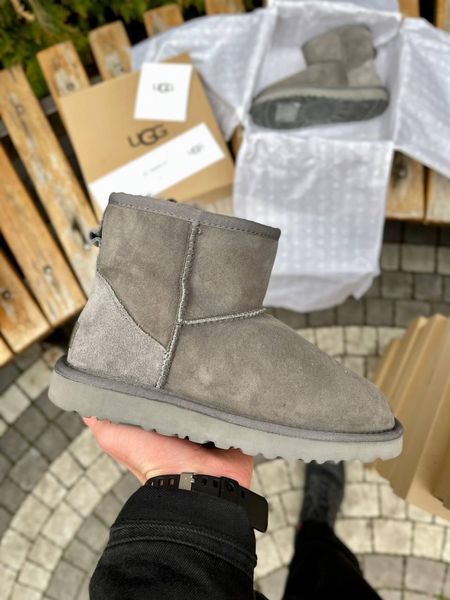 Ugg Classic Mini Grey Suede 9961-36 фото