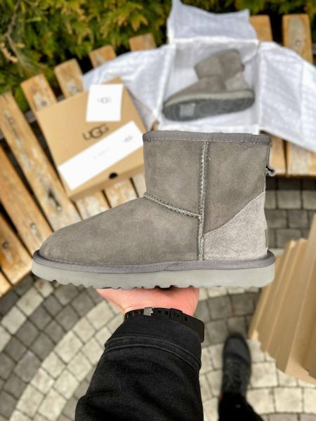 Ugg Classic Mini Grey Suede 9961-36 фото