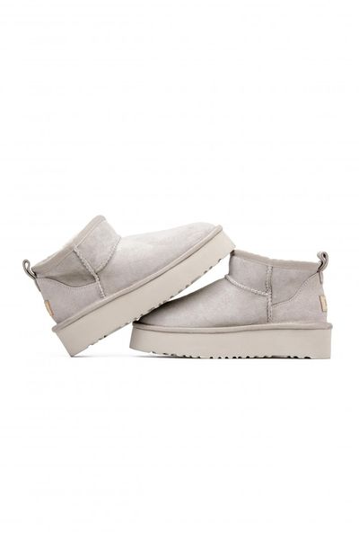 UGG Ultra Mini Platform Light Grey v3 10156-36 фото