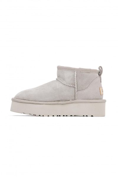 UGG Ultra Mini Platform Light Grey v3 10156-36 фото