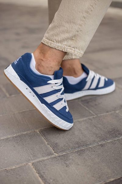 Adidas Adimatic Blue White 9238-36 фото