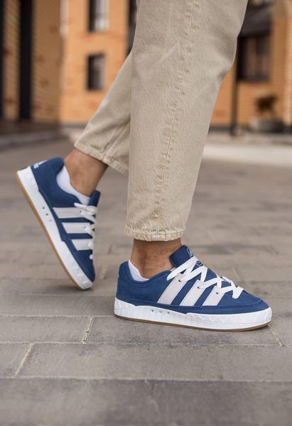 Adidas Adimatic Blue White 9238-36 фото