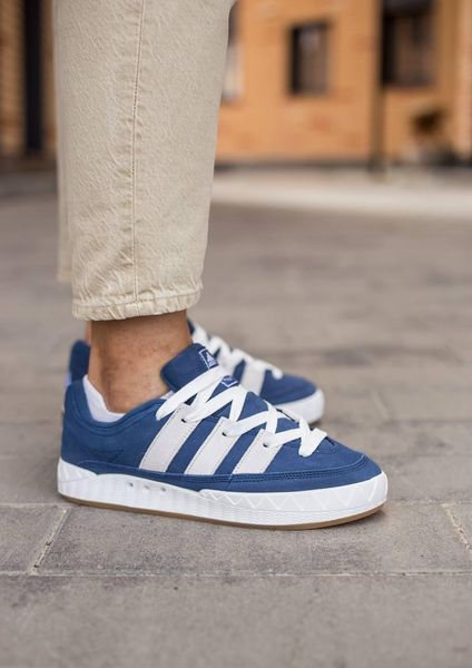 Adidas Adimatic Blue White 9238-36 фото