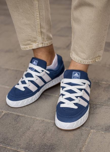 Adidas Adimatic Blue White 9238-36 фото