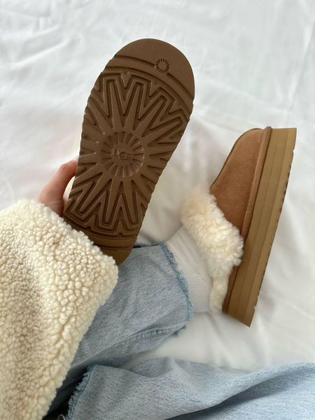 Ugg DISQUETTE Plarform Chestnut 9826-36 фото