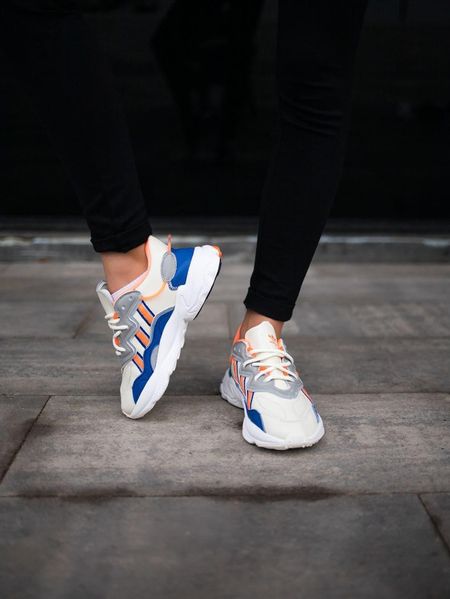 Adidas Ozweego Adiprene Pride White Blue Orange 2698-36 фото