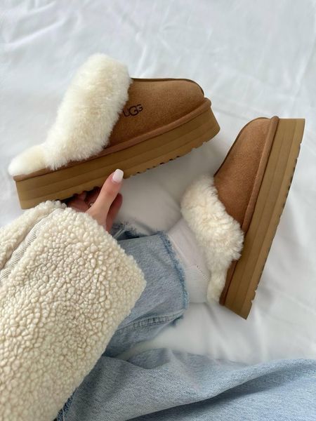 Ugg DISQUETTE Plarform Chestnut 9826-36 фото