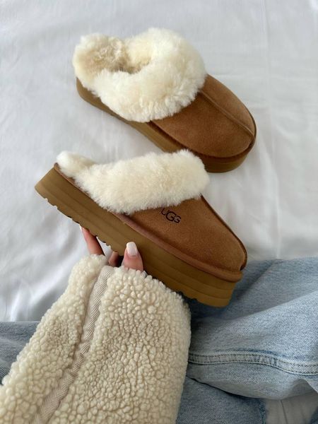 Ugg DISQUETTE Plarform Chestnut 9826-36 фото