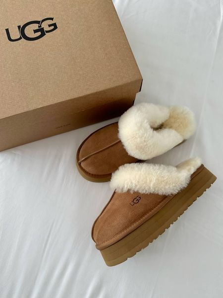 Ugg DISQUETTE Plarform Chestnut 9826-36 фото