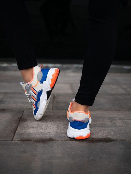 Adidas Ozweego Adiprene Pride White Blue Orange 2698-36 фото