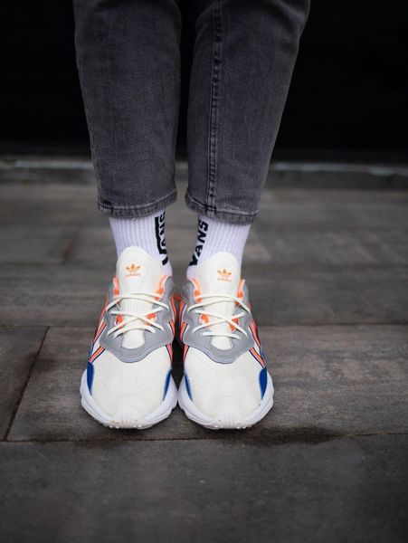 Adidas Ozweego Adiprene Pride White Blue Orange 2698-36 фото