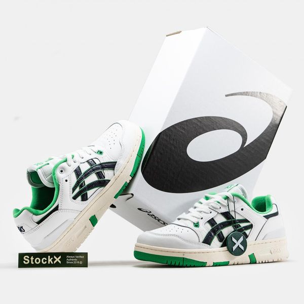 Asics EX89 White Green 10393-41 фото