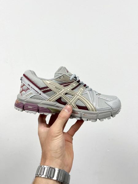 Asics Gel-Kahana 8 Grey Burgundy 9509-36 фото