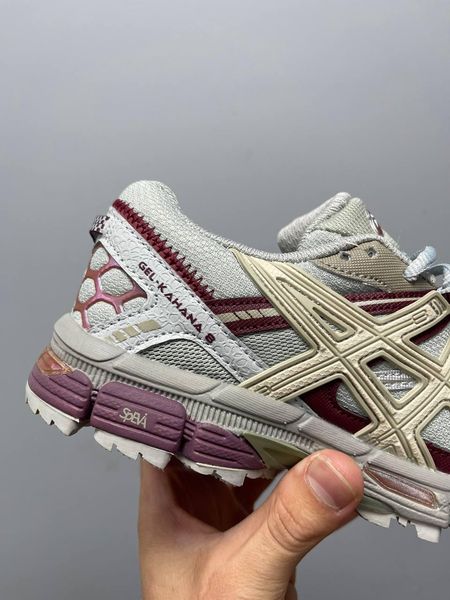 Asics Gel-Kahana 8 Grey Burgundy 9509-36 фото