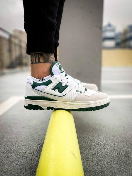 New Balance 550 White Green 5882-36 фото